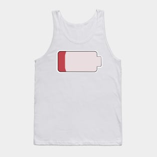 Low battery Tank Top